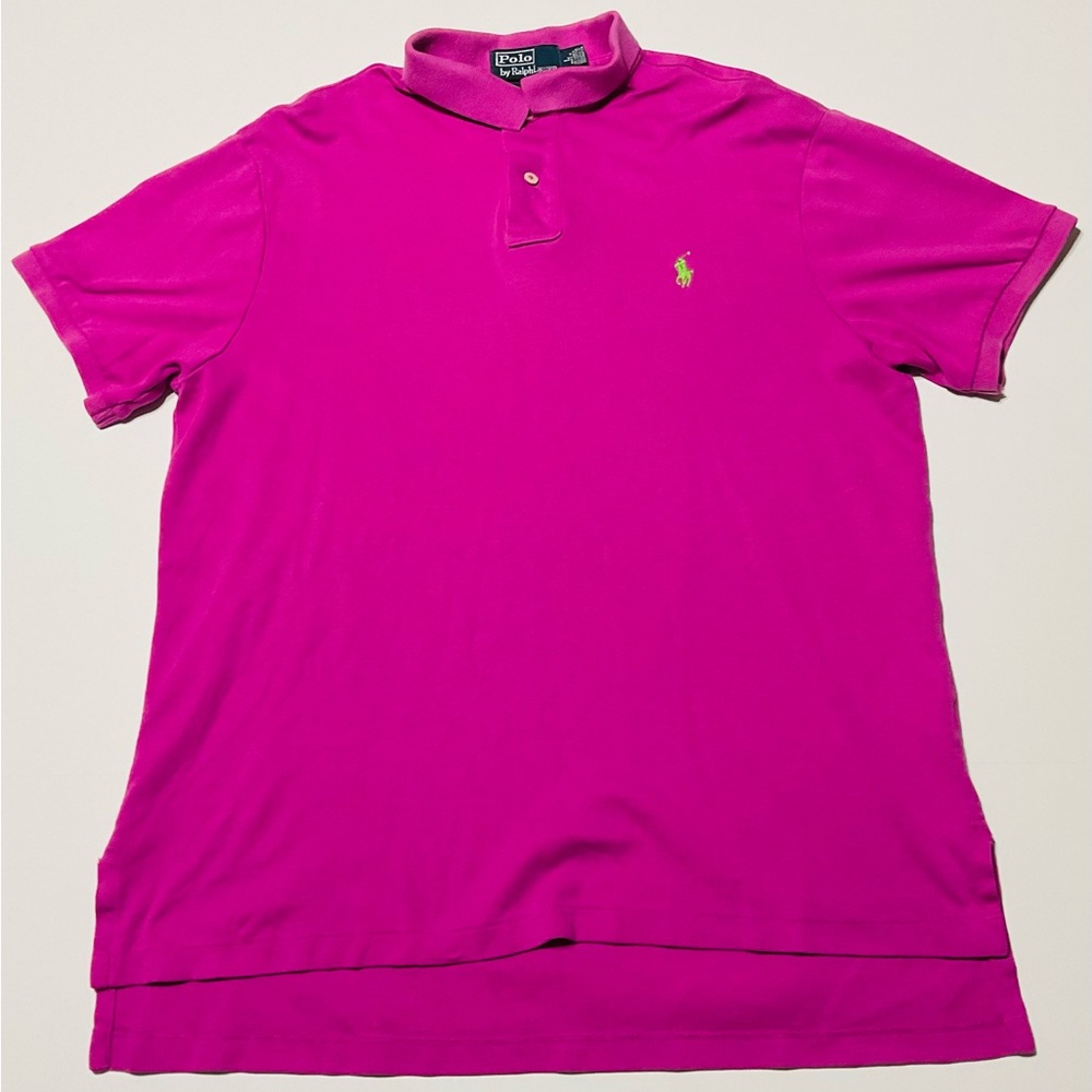 Ralph Lauren Purple Polo L